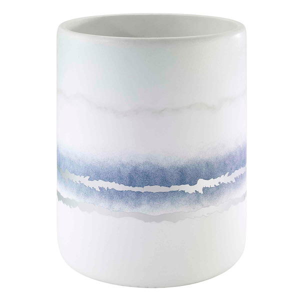 Now House by Jonathan Adler Vapor Wastebasket - Silver