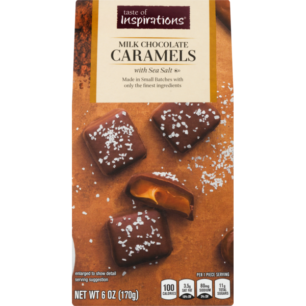 Taste of Inspirations Milk Chocolate Caramels (6 oz) Instacart