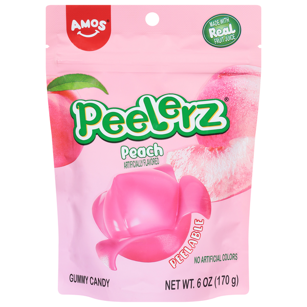 Peelerz Peach Gummy Candy Same-Day Delivery or Pickup | Woodman's