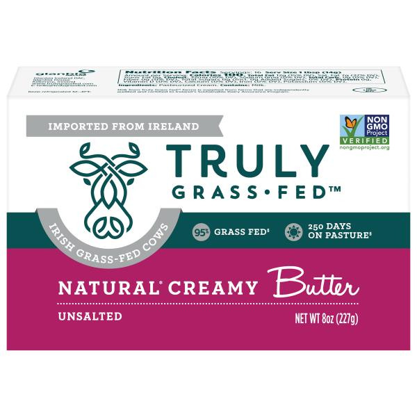 Truly Grass Fed Butter, Natural Creamy, Unsalted Same-Day Delivery