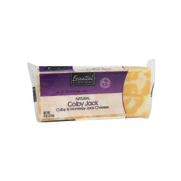 Essential Everyday Colby & Monterey Jack Cheeses (8 oz) Instacart