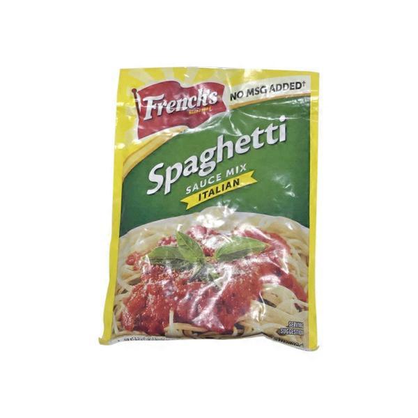 French's Italian Spaghetti Sauce Mix (1.25 oz) Instacart