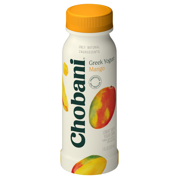 Chobani Lowfat Greek Mango Yogurt Drink