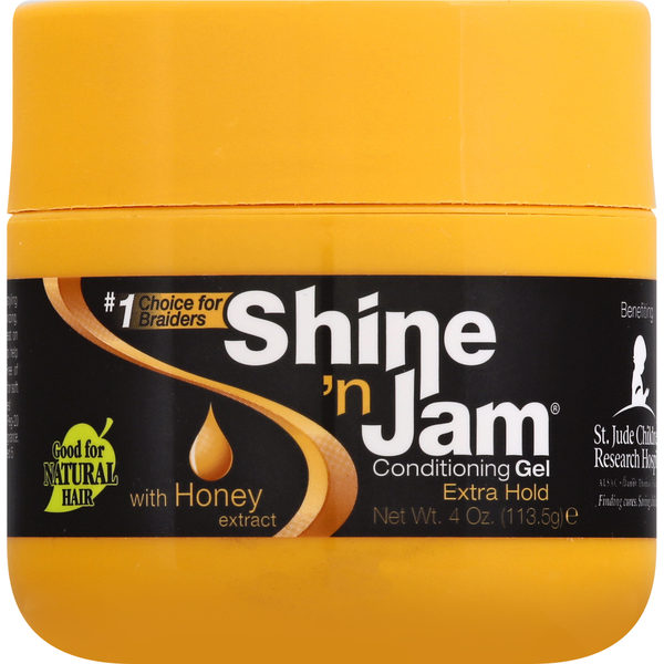 Shine 'n Jam Conditioning Gel, with Honey Extract, Extra