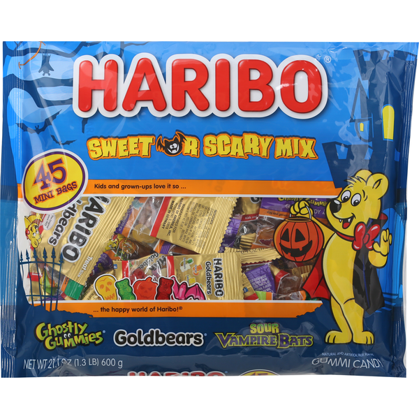 HARIBO Gummi Candy, Sweet or Scary Mix, Assorted Same-Day Delivery