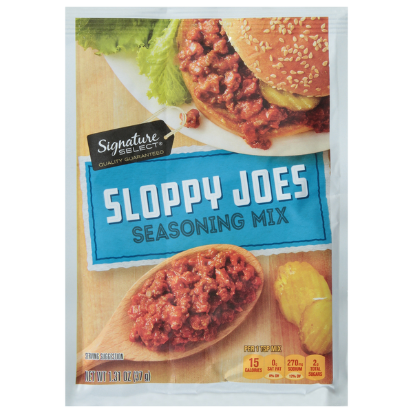 Signature SELECT Seasoning Mix, Sloppy Joes