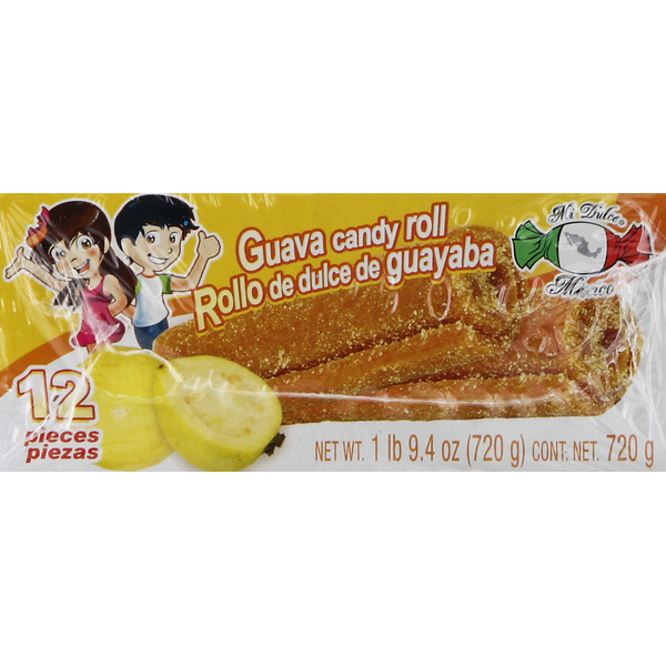 Mi Dulce Mexico Candy Roll, Guava