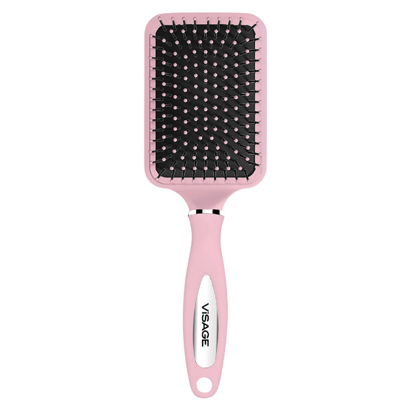 Visage Basic Hairbrushes, Pink, Paddle Brush Same-Day Delivery or