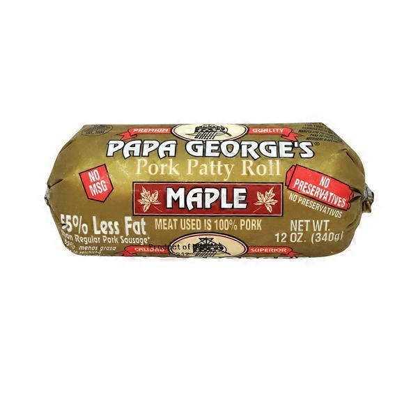 Papa Papa Maple Pork Patty Roll (12 oz) Instacart