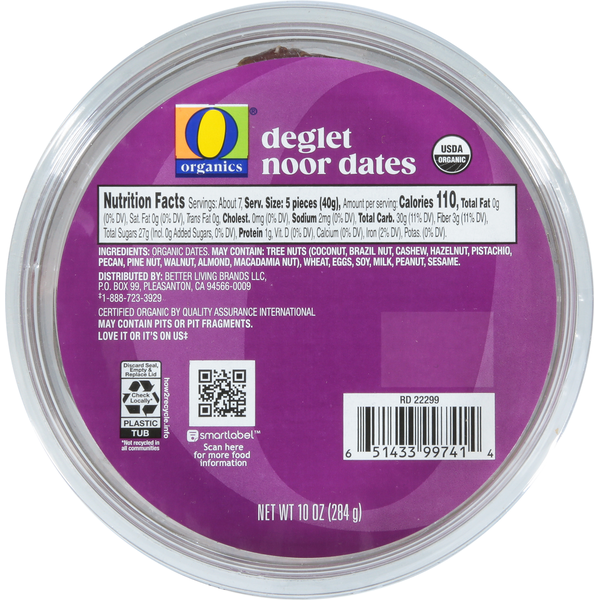 O Organics Dates, Deglet Noor