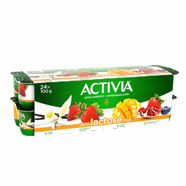 Activia Lactose Free Active Probiotics Yogurt