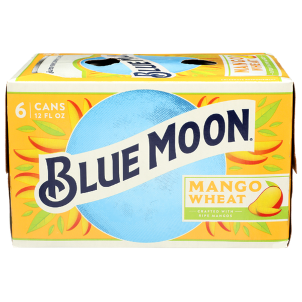 Blue Moon Mango Wheat 6 Pack Cans