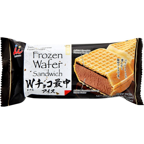 Imuraya Monaka Chocolate Frozen Wafer Ice Cream Sandwich