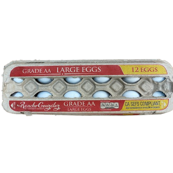 Rancho Gonzalez GRADE AA LARGE EGGS Same-Day Delivery | Northgate