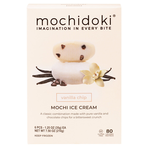 Mochidoki Vanilla Chip Mochi Ice Cream Same-Day Delivery or Pickup