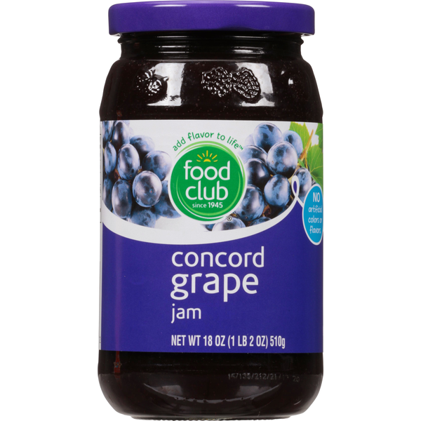 Food Club Jam, Concord Grape Same-Day Delivery or Pickup