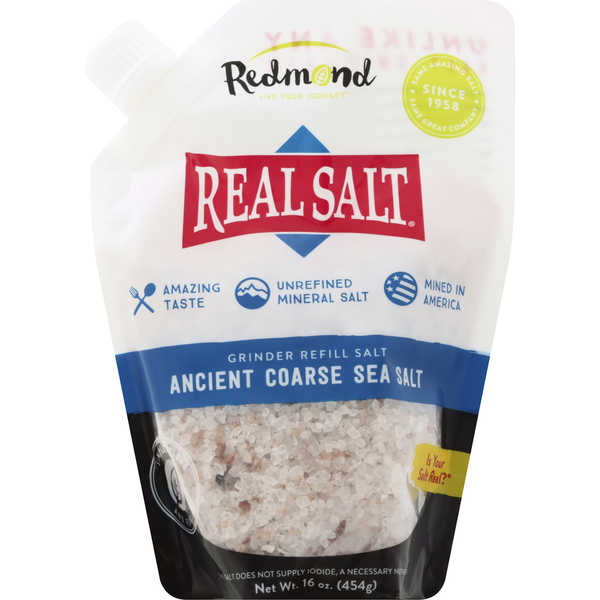 Redmond Sea Salt, Ancient, Coarse Same-Day Delivery or Pickup
