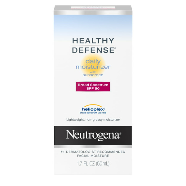 Neutrogena Healthy Defense Daily Face Moisturizer With SPF 50 Same
