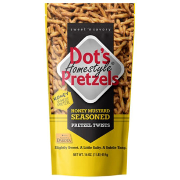 Dot's Homestyle Pretzels Pretzel Twists, Honey Mustard, Seasoned
