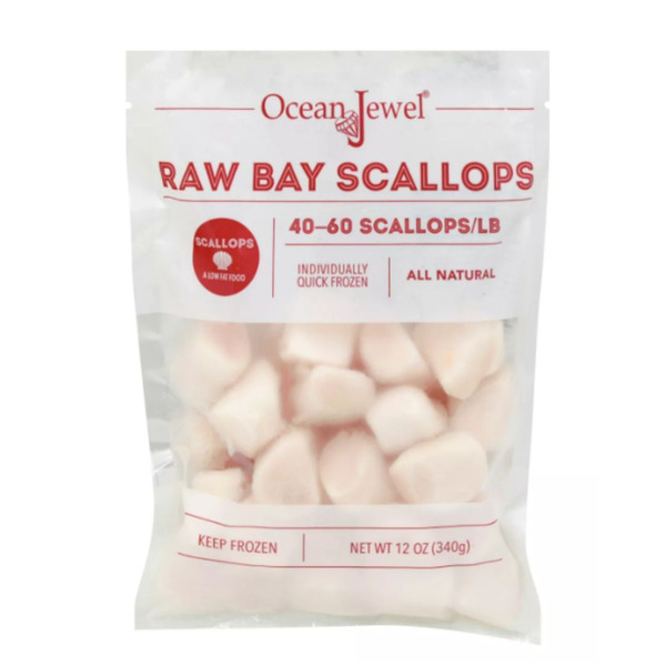 40-60 Count All Natural Bay Scallop