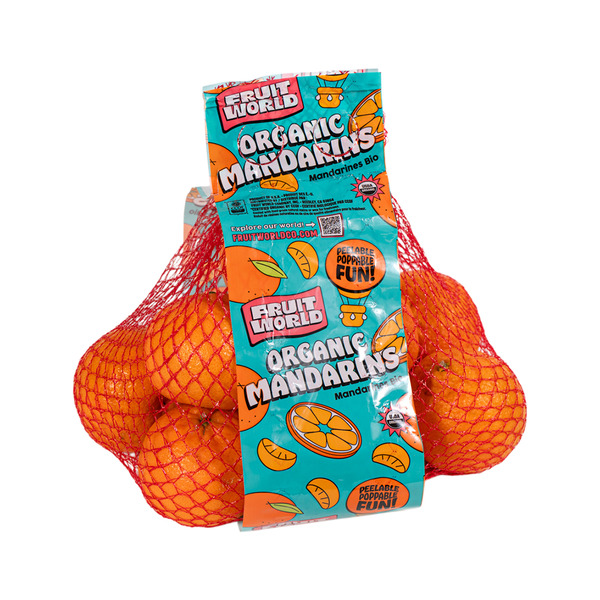 Peelz Bagged Organic Seedless Mandarins Same-Day Delivery or