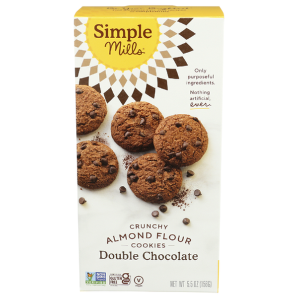 Simple Mills Crunchy Almond Flour Double Chocolate Cookies