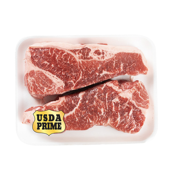 Stew Leonard's Prime Beef Loin Boneless New York Strip Steak