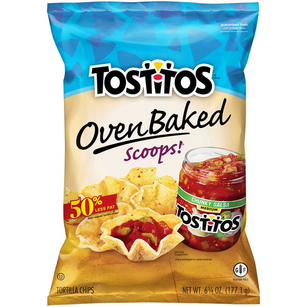 Baked! Tostitos Oven Baked Scoops! Tortilla Chips from Kroger Instacart