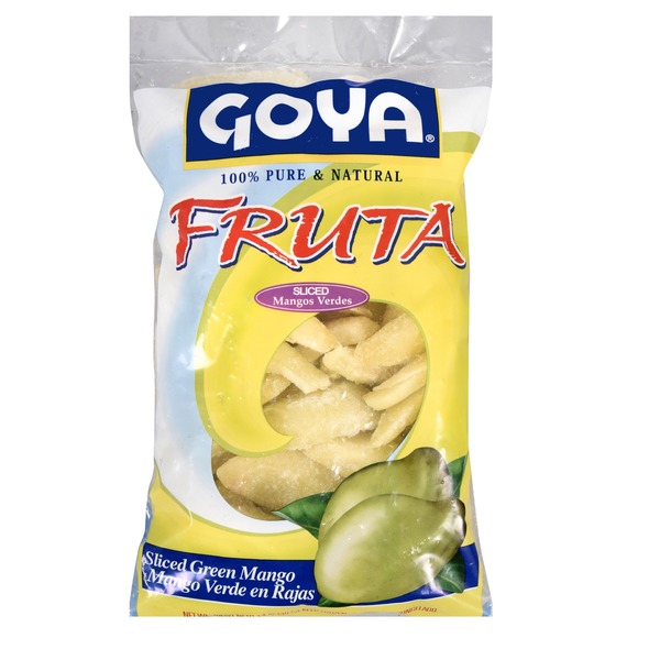 Goya Sliced Green Mangos, Frozen