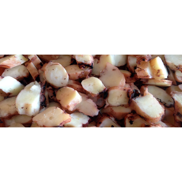 Frozen Squid Chunks - Cooked - 2.5 lbs