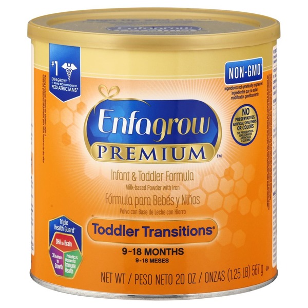 Enfagrow Infant Toddler Formula With Iron Milk Based Powder 9