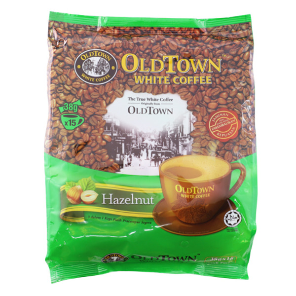 OLDTOWN White Coffee 3 in 1 Instant Hazelnut White Coffee