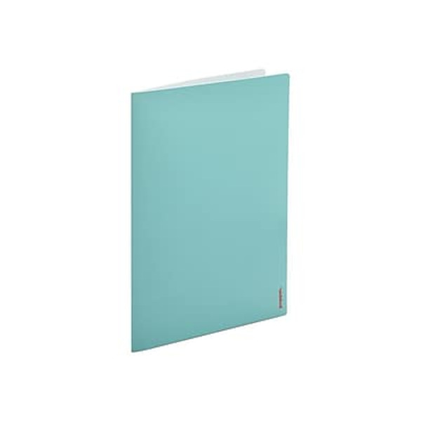 Poppin 101931 Aqua & Light Gray 2-Pocket Portfolio Folder