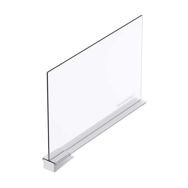 Everything Organizer Clear Shelf Divider, 12 x 1-5/16 x 8-7/8 in