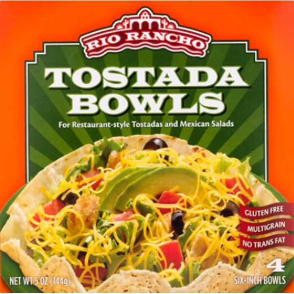 Rio Rancho Tostada Bowls, Six-Inch Bowls