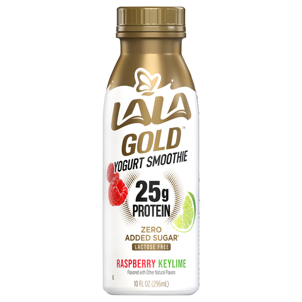 LALA Lactose Free Raspberry Keylime Yogurt Smoothie