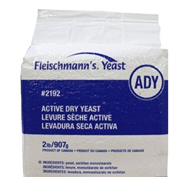 Fleishman's - Active Dry Yeast - 2 lb Bag