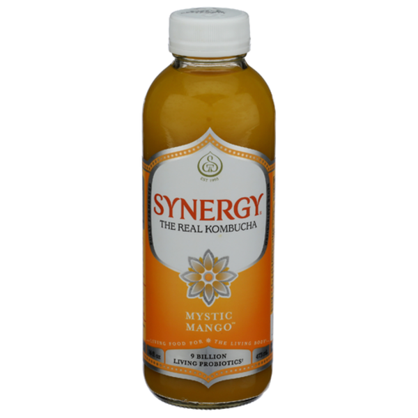 Gt's Living Foods Synergy Mystic Mango Kombucha Same-Day Delivery