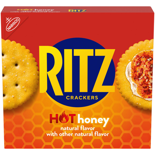 Ritz Hot Honey Crackers, Snacks For Kids And Adults, Lunch Snacks