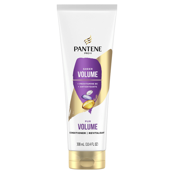 Pantene Conditioner, Smooth and Sleek for Dry Frizzy Hair, Color Safe - 10.4 fl oz