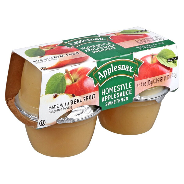 Appleusakoです。 Applesnax Snacks Homestyle Applesauce Same-Day Delivery | Dollar Tree