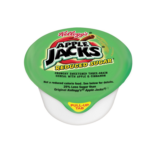 Kellogg's - Apple Jacks Cereal Cup - 6 ct