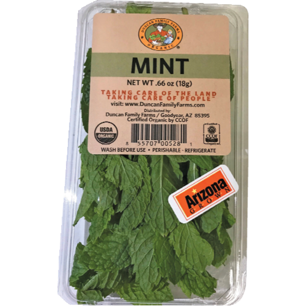 Duncan Family Farms Organic Fresh Mint Package