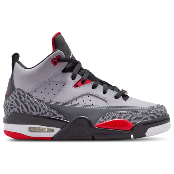 Jordan Boys' Son of Mars Low Shoes, Size 7 - Grey/White/Red