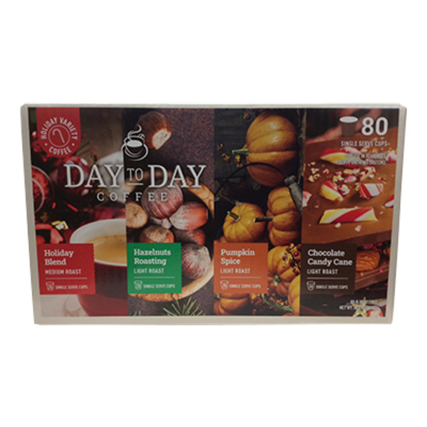 Day to Day Holiday Flavor Coffee Variety Pack