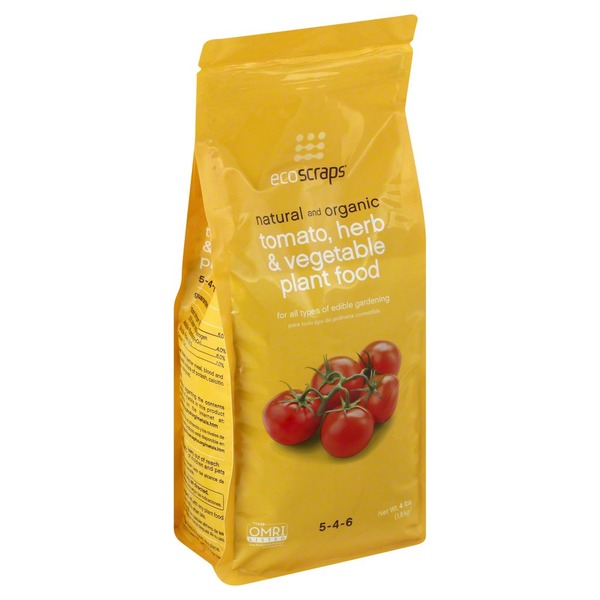 Ecoscraps Plant Food, Natural and Organic, Tomato, Herb & Vegetable, 5