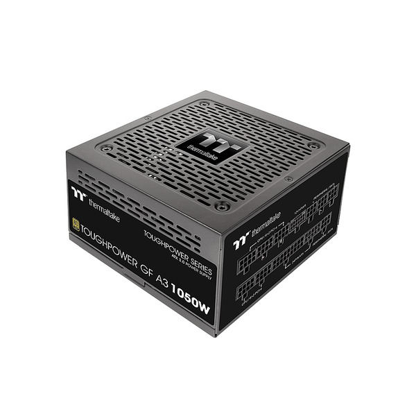 Thermaltake Toughpower GF A3 850W 80 Plus Gold PCIe Gen 5 ATX 3.0 Ready Fully Modular Power Supply - Black