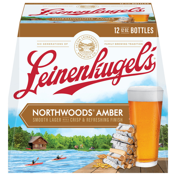 Leinenkugel's Northwoods Amber Craft Beer Same-Day Delivery or