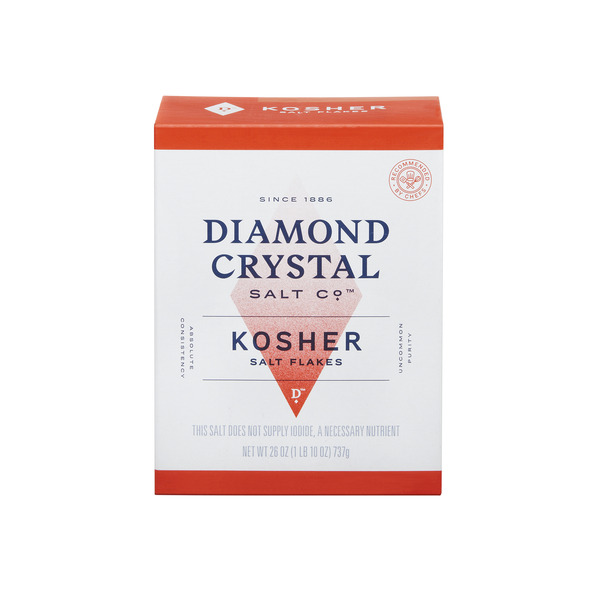 Diamond Crystal Salt Co. Kosher Salt Flakes 26 oz. Box Same-Day