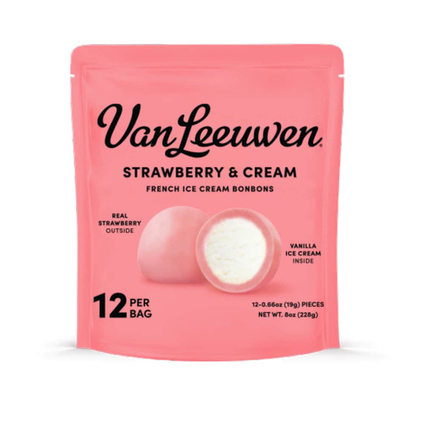 Van Leeuwen Strawberry & Cream Bonbons — product image